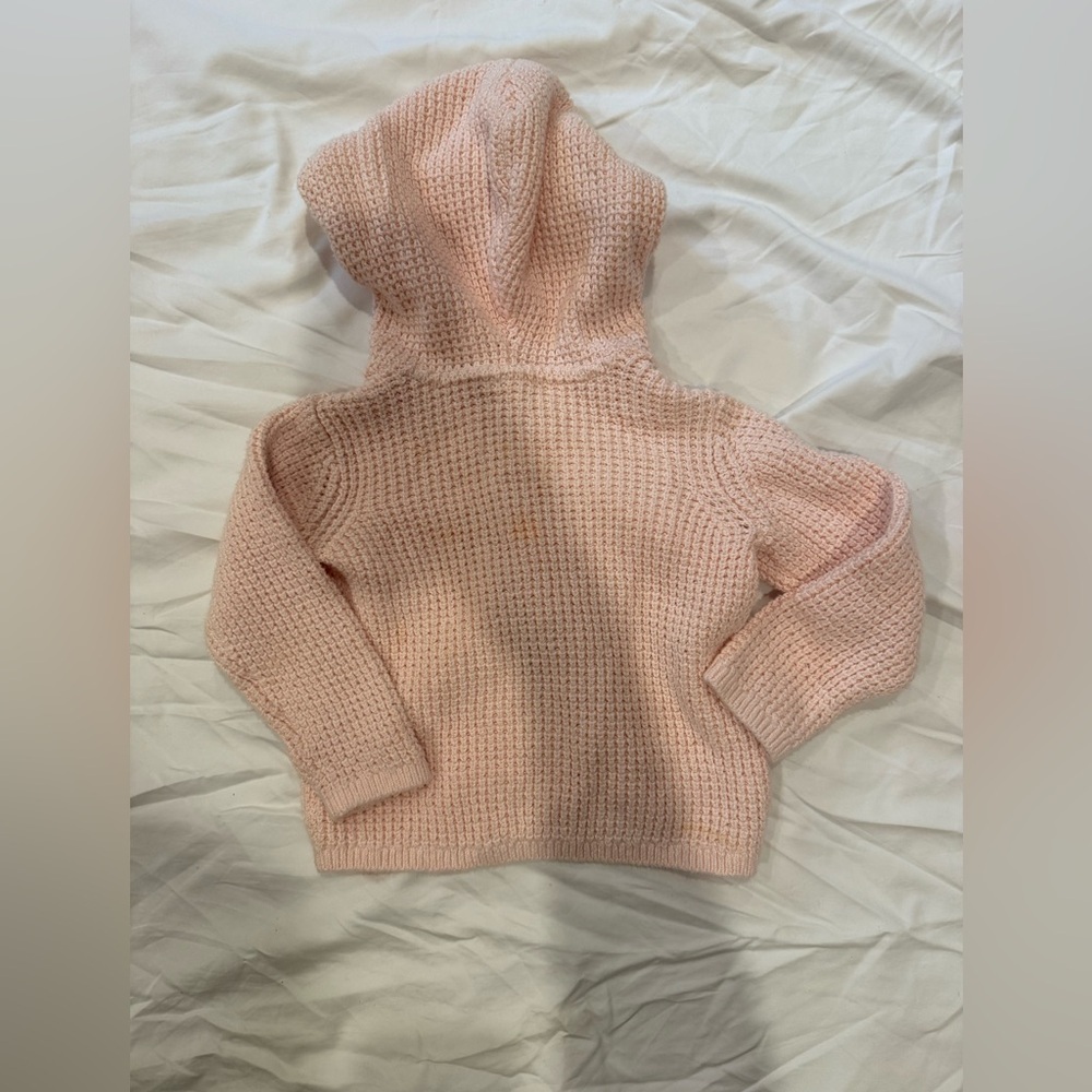 Carter’s Infant Baby Bundle Lot Long Sleeve Quilted Jumpsuit and Sweater 12M - Picture 7 of 7